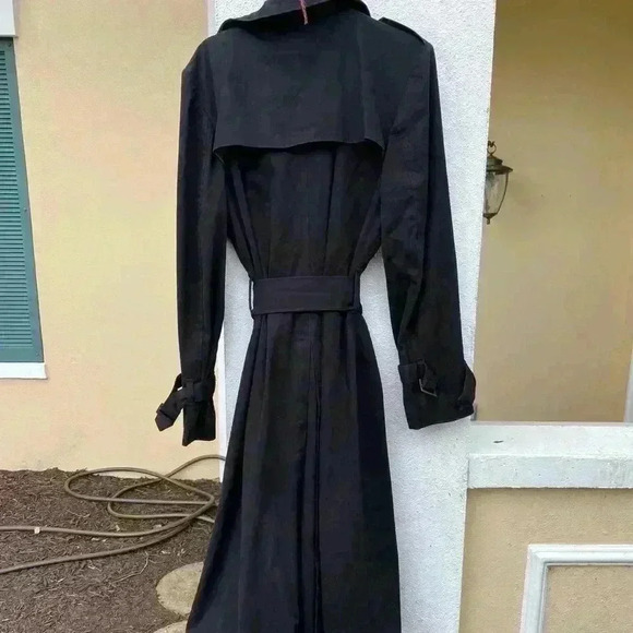 Lena Hoschek coat black 50s winter jacket L - Picture 6 of 6